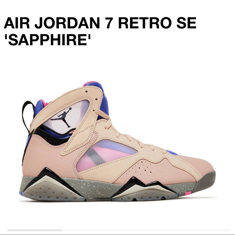 Mens air Jordan retro 7 sapphire